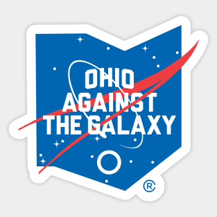 Ohio Against The Galaxy Sticker